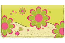 Gail Marie® Crazy Daisy Leather Cover