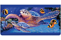 Steve Sundram Sea Turtles Leather Cover