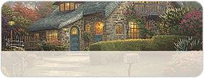 Thomas Kinkade Cottages Address Labels