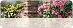 Thomas Kinkade Gardens Address Labels