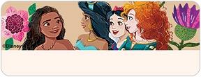 Disney Princess Friends Address Labels