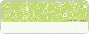 Bright Blooms Address Labels