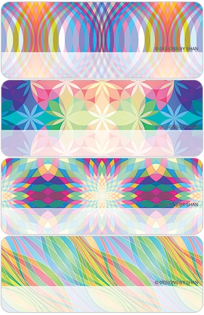 Designs by Shan™ Electric Spectrum Address Labels
