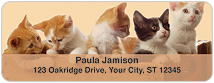Precious Kittens Address Labels Thumbnail