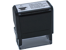 5 Line Self-Inking Stamp with Logo Thumbnail