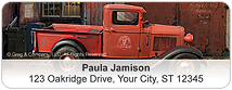Vintage Trucks Address Labels Thumbnail