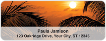 Caribbean Paradise  Address Labels Thumbnail