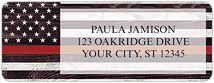Support Our Firefighters Address Labels Thumbnail