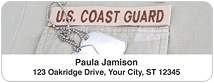U.S. Coast Guard Address Labels Thumbnail